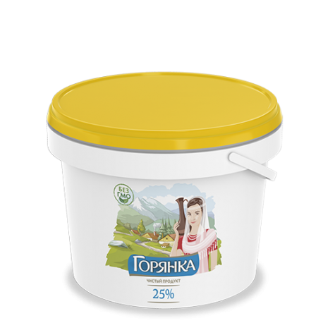 Молокосодержащий продукт "Горянка" 25%                                                                                                                                     <span>700 гр</span>                                             					