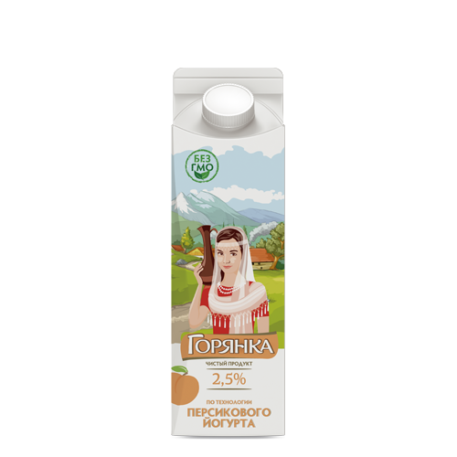 Продукт по технологии персикового йогурта 2,5%                                                                                                                                     <span>900 г</span>